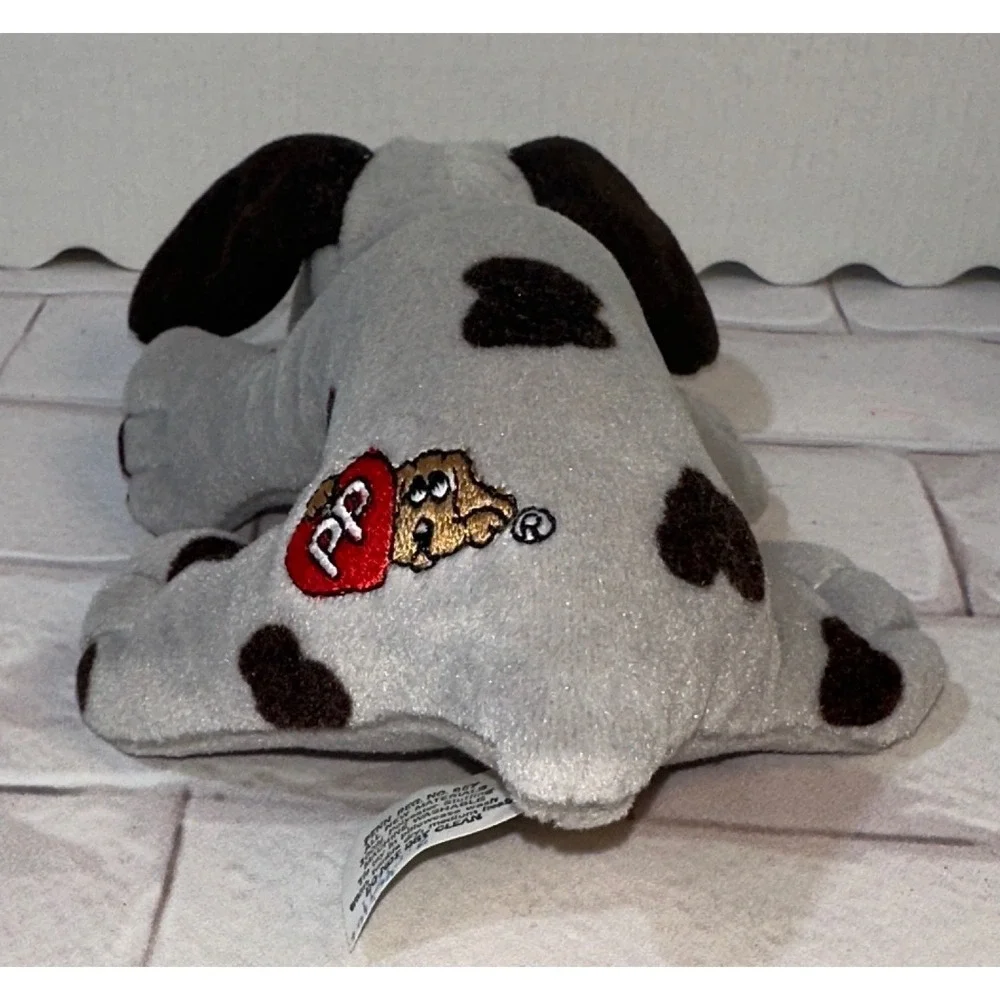 Vintage Tonka Pound Puppies Grey Spotted Dog Plush 1980s Retro‎ Toy 4042 11